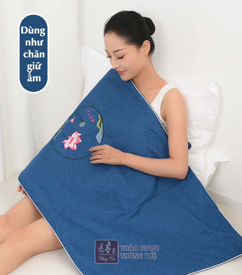 Thảm ngải cứu Trung Hoa sưởi ấm trị đau mỏi lưng xương khớp hiệu quả - Ảnh 5