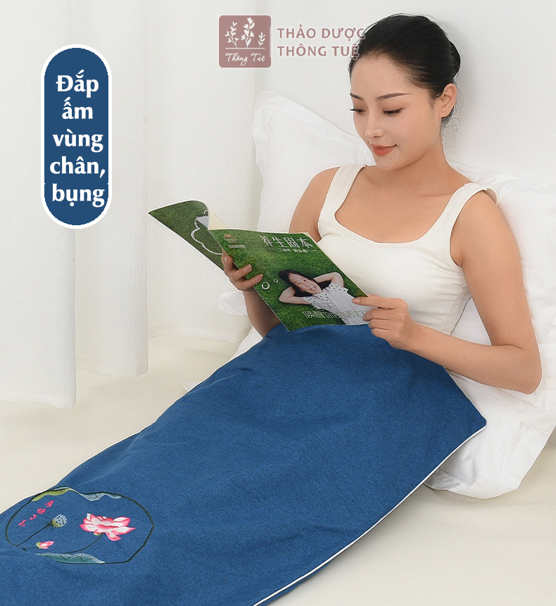 Thảm ngải cứu Trung Hoa sưởi ấm trị đau mỏi lưng xương khớp hiệu quả - Ảnh 6